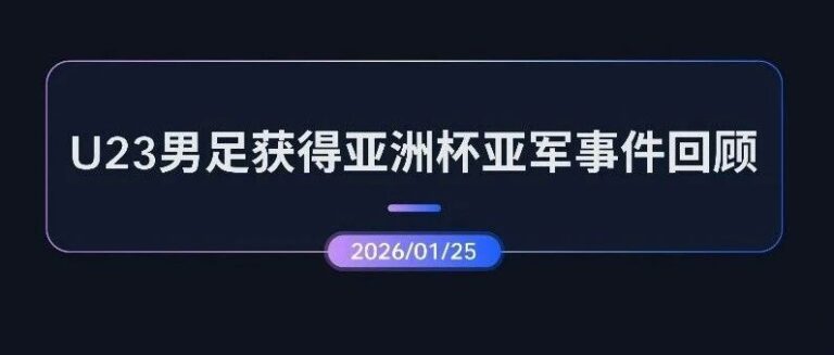 热点分析 | U23国足获得亚洲杯亚军事件回顾