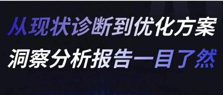 睿晰GEO | 中小企业怎么布局GEO？从现状诊断到优化方案，洞察分析报告一目了然